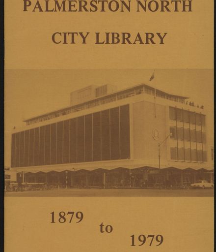 History of Palmerston North City Library, 1879-1979 1