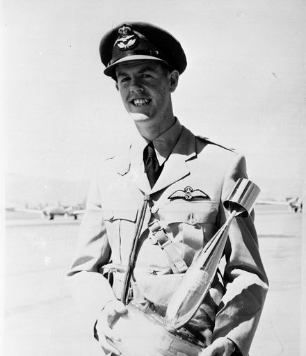 "Flying Officer J.L. Mills." Awards
