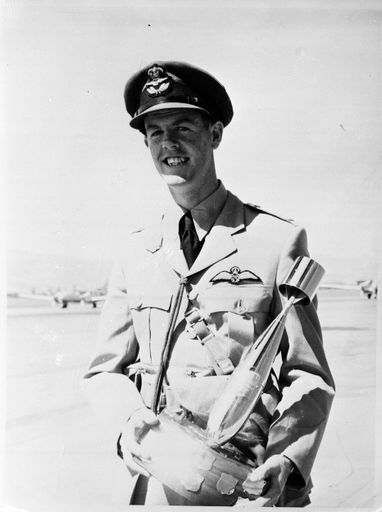 "Flying Officer J.L. Mills." Awards