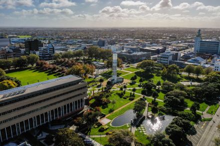 Aerial View of The Square