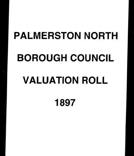 PNBC 1897 Valuation Roll
