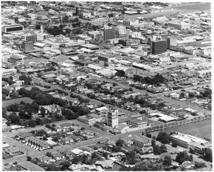 Aerial view of the Lion Brewery
