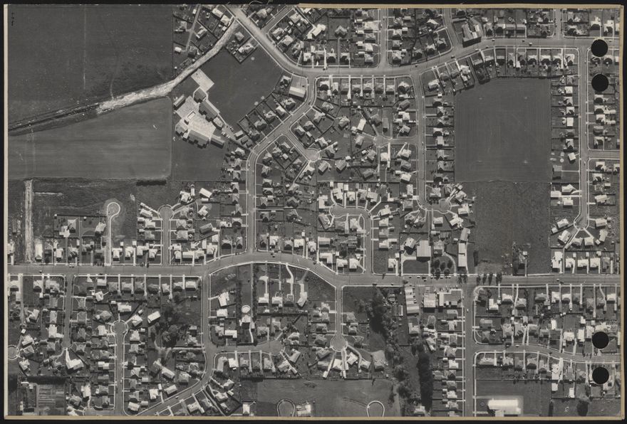 Aerial map, 1966 - K12