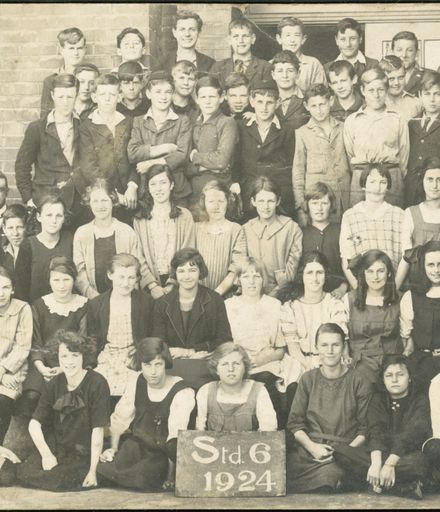Central Normal School (?) Class Photograph - Standard 6, 1924