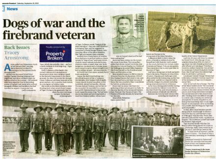 Back Issues: Dogs of war and the firebrand veteran