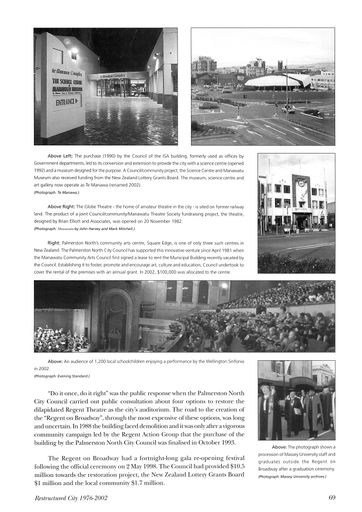 Council and Community: 125 Years of Local Government in Palmerston North 1877-2002 - Page 79