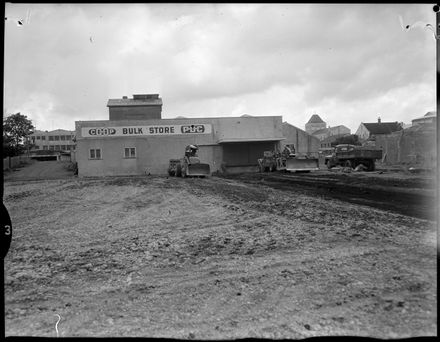 Preparing for New Carpark and Building (at Rear of P.D.C.)