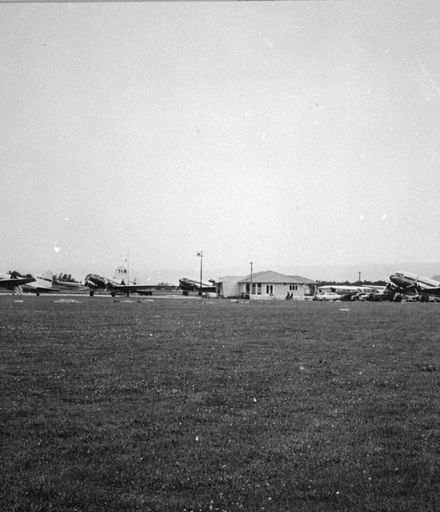 N.A.C. Viscounts at Milson Airport, Palmerston North