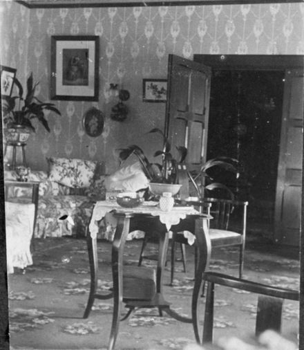 Sitting room of 'Birchanger', 544 Featherston Street