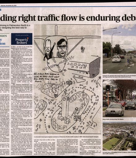 Back Issues: Finding right traffic flow is enduring debate