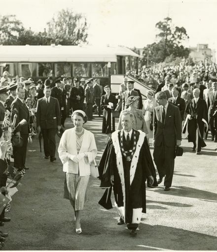 Queen Elizabeth II in Palmerston North