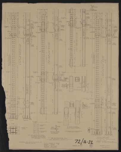 Architectural Plans, T&G Building 5