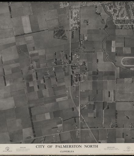 Aerial map, 1966 - Cloverlea