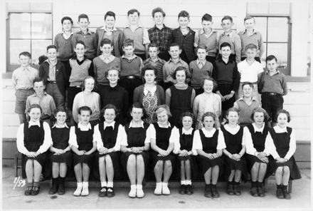 Ashhurst School, Class and Sports Team Photographs, 1953
