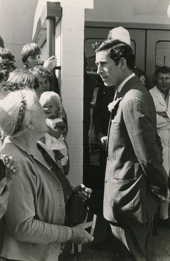 Prince Charles visiting Palmerston North