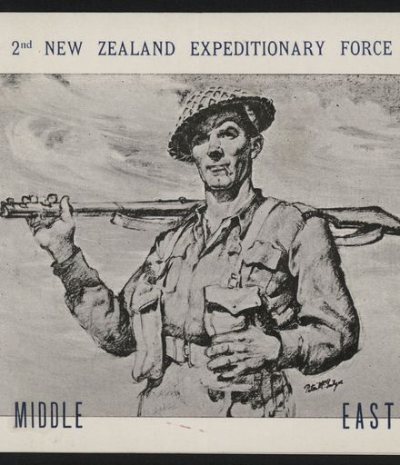 Christmas Card - 2nd New Zealand Expeditionary Force