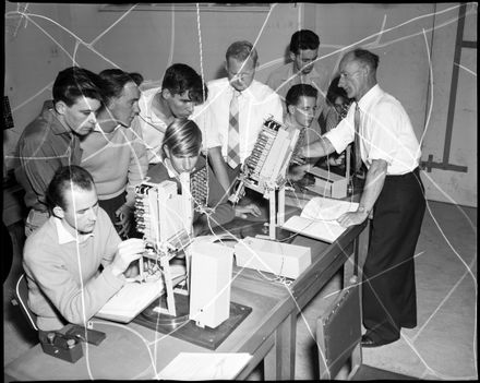 "New Exchange Trainees" Learning the New Telephone Exchange Equipment - Resource cover image