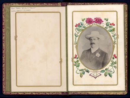 Illuminated Address to James Hallam