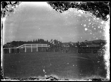 Paddock, Unidentified Racetrack