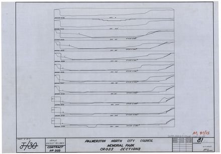 Memorial Park plans - cross sections