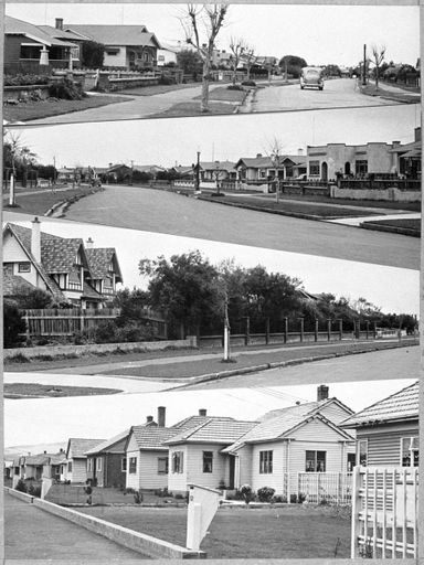 Three Streets in Palmerston North (Hokowhitu and West End)