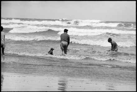 "Father and Son Fishing"