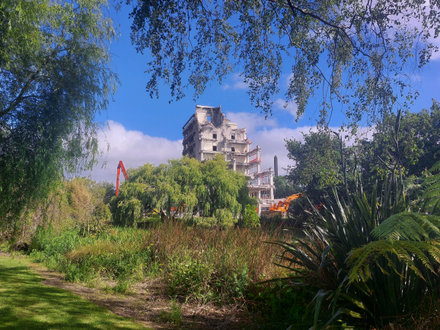 Massey Vet Tower - Demolition