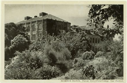 Science Block, Massey Agricultural College - Resource cover image