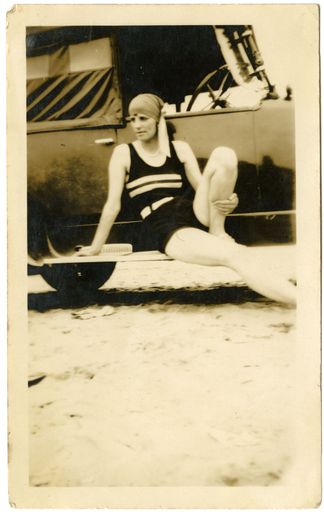 Andrews Collection: Young Woman in Bathing Suit