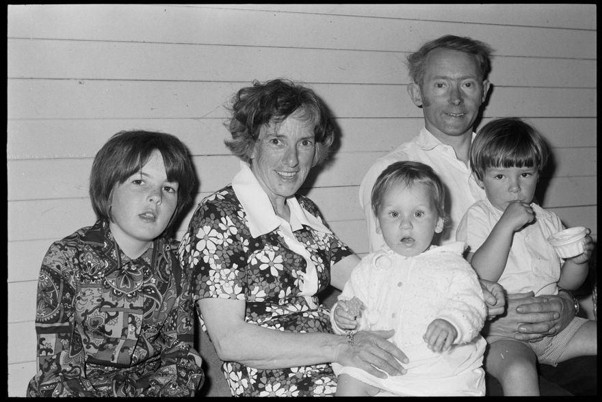 Children after meeting Santa