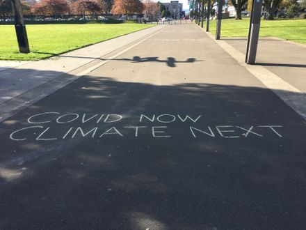 Climate Change Message - COVID-19 Panademic
