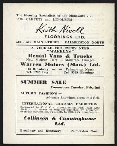 Palmerston North Diary: February 1960 - 17