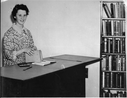 Jean Brown, Hokowhitu Branch Librarian