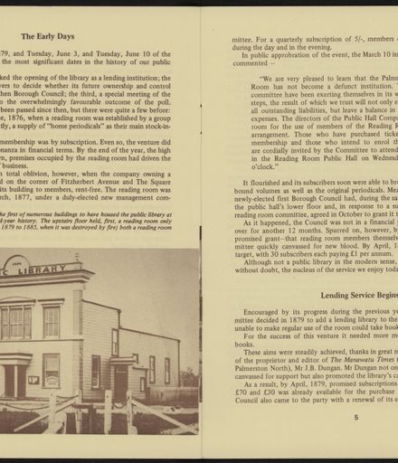 History of Palmerston North City Library, 1879-1979 4