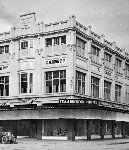 C M Ross Co. Ltd, corner of George Street and Coleman Mall