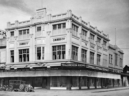 C M Ross Co. Ltd, corner of George Street and Coleman Mall