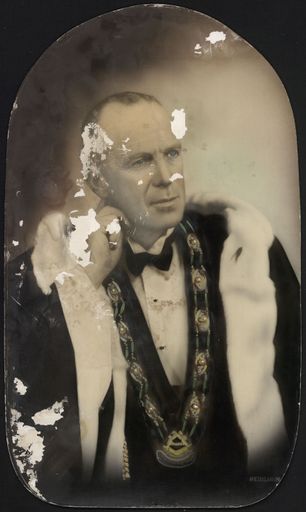 A E (Gus) Mansford, Mayor of Palmerston North
