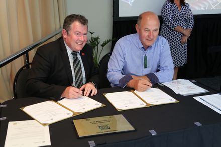 Signing off the Safe Community re-accreditation