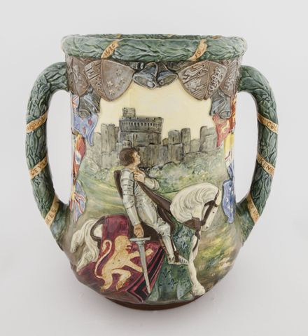 Image 1: 'A Loving Cup' commemorating 25 years reign for King George V & Queen Mary