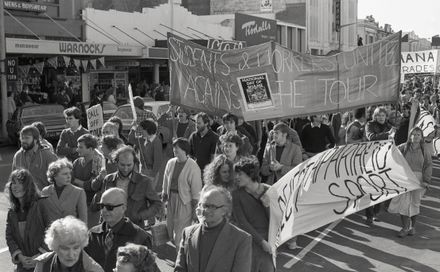 "'Day of Shame' Anti-Apartheid and Anti-Springbok Tour March"