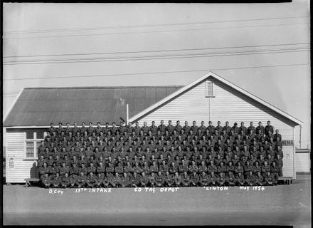 D Company, 13th Intake, Central District Training Depot, Linton - Resource cover image