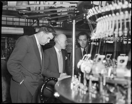 "Visiting Trade Commissioner Inspects Factory" - Resource cover image