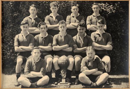 Palmerston North Technical School First XI Soccer, 1945