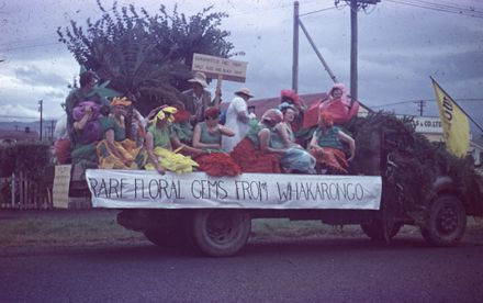 Floral Parade - 'Rare Floral Gems From Whakarongo' Float