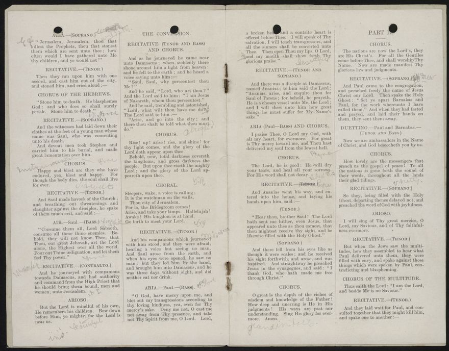 Mendelssohn Centenary Festival - Palmerston North Choral Society 3