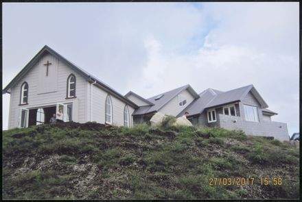 Former Ashhurst Methodist Church at new location