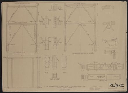 Architectural Plans, T&G Building 14