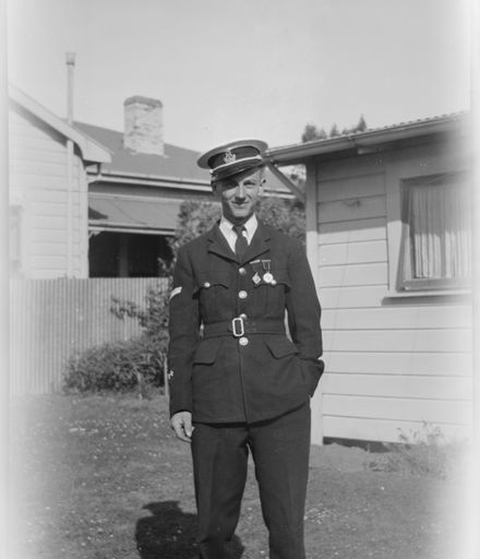 Murray Pike in band uniform