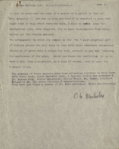 Palmerston North Emergency Precautions Scheme House Patrols 2