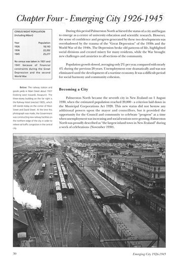Council and Community: 125 Years of Local Government in Palmerston North 1877-2002 - Page 40